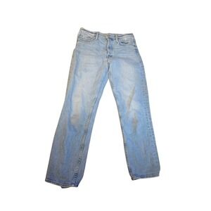 MOTHER Women's Light Blue Straight Leg Jeans